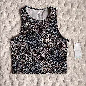 NWT Balance Collection Women's Multicolor Cropped Tank